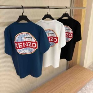 Kenzo Logo Patch Crewneck T-Shirt