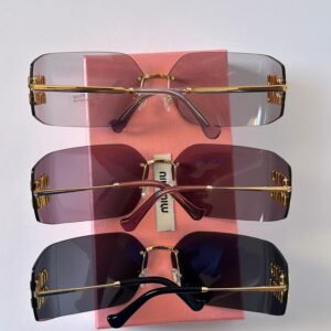 Miu Miu Eyewear Runway frameless sunglasses women