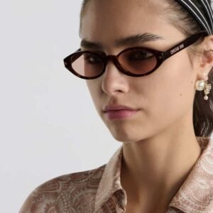 Saint Laurent Eyewear SL567 oval-frame sunglasses women