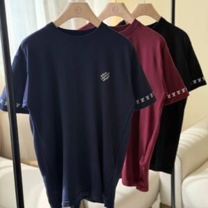 LV Signature Short-Sleeved Cotton Crewneck