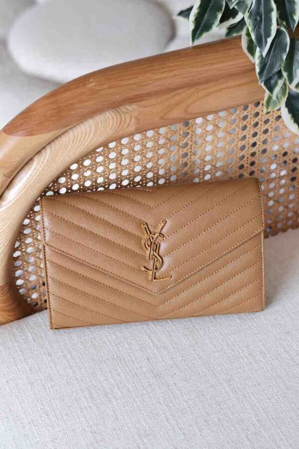 Saint Laurent Cassandre Matelassé Business Card Case - Image 10
