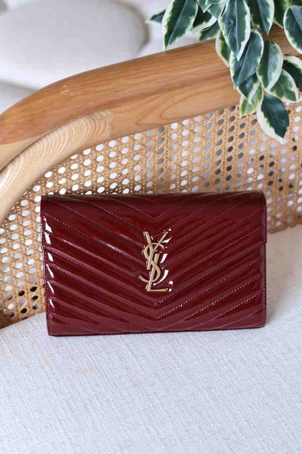 Saint Laurent Cassandre Matelassé Business Card Case - Image 14