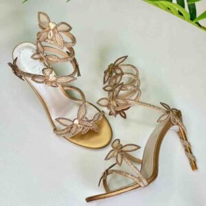Rene Caovilla, Butterflies Crystal-embellished High Sandals