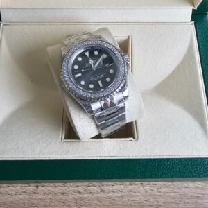 Yacht-Master 116622 Rolesium Grey Dial with White Diamond