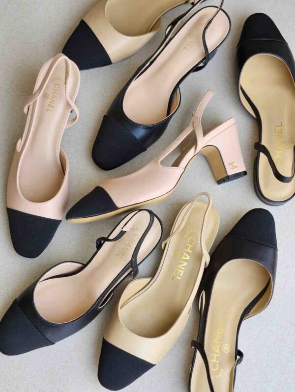 Chanel slingback shoes