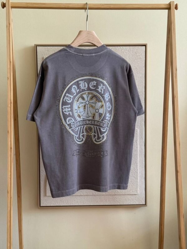 CHROME HEARTS Drop Shoulder T-Shirt - Image 2