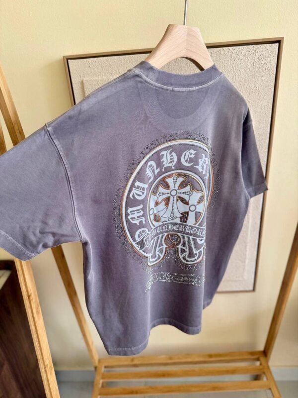 CHROME HEARTS Drop Shoulder T-Shirt - Image 3