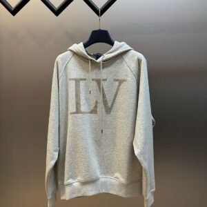 Louis Vuitton rhinestone signature hoodie
