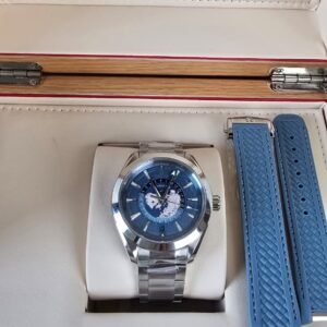 Omega Aqua Terra 150m GMT Blue Men's Watch