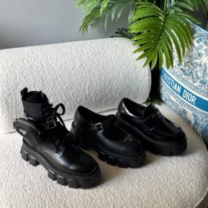 Prada Combat Boots
