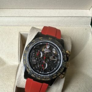 Rolex Daytona 40mm Skeleton Dial Watch Red Edition