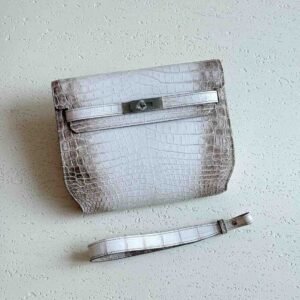 Hermes Exotic Crocodile Clutch
