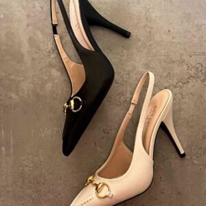 Gucci GG Horsebit Slingback