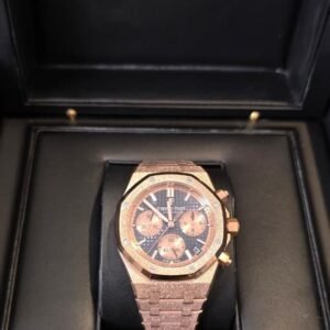 Audemars Piguet Royal Oak Chronograph 41mm Rose gold Froster Gold Selfwinding Replica Mans Watch-26239OR.GG.1224OR.01