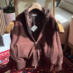 Loro Piana Half Zipper Jacket Quality Black