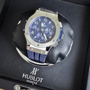 Hublot Big Bang 44mm Steel Automatic Chronograph Blue Dial Watch 301.SX.710.RX In Dubai