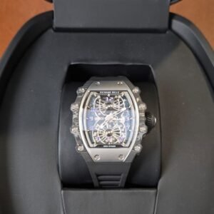 Richard Mille RM 21-01 Tourbillon Aerodyne Carbon Skeleton Dial Watch In Dubai