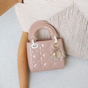 Dior Lady Dior Micro Cannage Lambskin Bag In Dubai