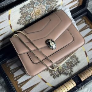 Bvlgari Leather Serpenti Forever Shoulder Bag In Dubai