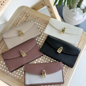 Loro Piana Leather Extra Pochette Bag In Dubai