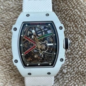 Richard Mille Automatic Watch Full White