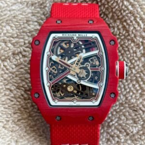 Richard Mille Automatic Watch Red