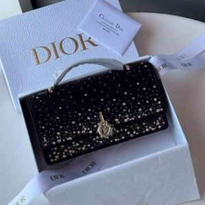 Dior My Dior Mini Bag in black