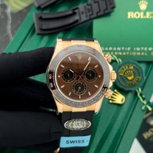 Rolex Cosmograph Daytona with a chocolate dial