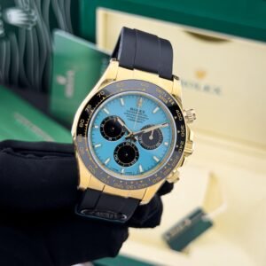 Rolex Cosmograph Daytona blue "Tiffany" lacquer dial.